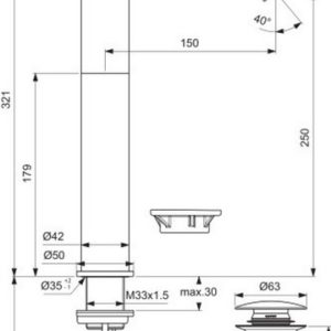 Смеситель для раковины Ideal Standard CERALINE BD137XG-фото2