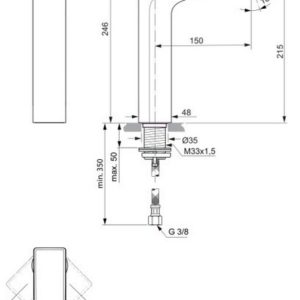 Смеситель для раковины Ideal Standard CONCA BC758A2-фото2