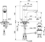 Смеситель для раковины Ideal Standard CONNECT AIR A7007A5-фото2