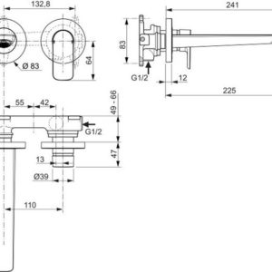 Смеситель для раковины Ideal Standard CONNECT AIR A7009GN-фото2