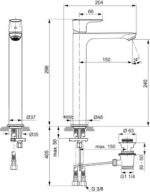 Смеситель для раковины Ideal Standard CONNECT AIR A7025A2-фото2