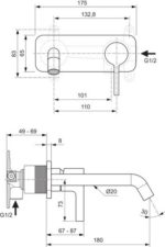 Смеситель для раковины Ideal Standard JOY A7380A5-фото2