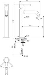 Смеситель для раковины Ideal Standard JOY BC782AA-фото2