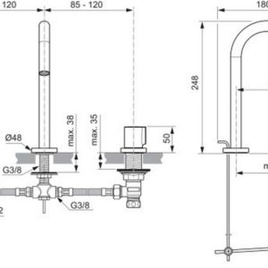 Смеситель для раковины Ideal Standard JOY BC783A5-фото2