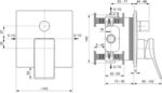 Смеситель для ванны Ideal Standard CONCA A7374A5-фото2