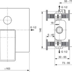Смеситель для ванны Ideal Standard CONCA A7374GN-фото2