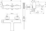 Смеситель для ванны Ideal Standard CONCA BC763A5-фото2
