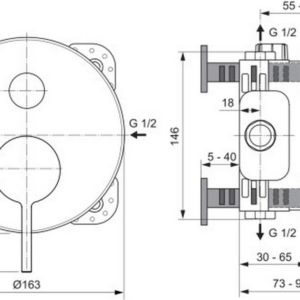 Смеситель для ванны Ideal Standard JOY A7383A2-фото2