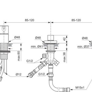 Смеситель для ванны Ideal Standard JOY BC788A5-фото2