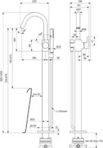Смеситель для ванны Ideal Standard JOY BD461GN-фото2