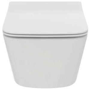 Унитаз подвесной Ideal Standard Blend Cube AquaBlade T535001 микролифт-фото2