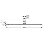 Верхний душ Ideal Standard IDEALRAIN LUXE B0383MY-фото2