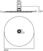 Верхний душ Ideal Standard IDEALRAIN LUXE B0384MY-фото6