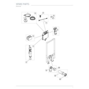 Встраиваемый бачок для унитаза Ideal Standard PROSYS R020567-фото3