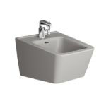 Биде подвесное Equal 7246B476-0288 матовый каменный серый-фото1