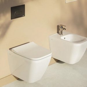 Биде подвесное Integra Square 7083B003-0288 безободковый белый-фото2