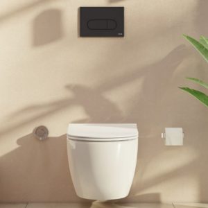 Инсталляция для унитаза с кнопкой V-FIX 800-1874 цвет черный-фото2