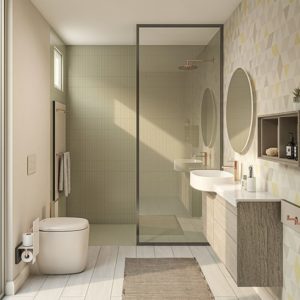 Приставной унитаз Plural 7815B420-0075 безободковый матовый тауп-фото2
