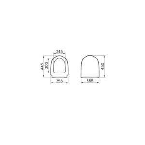 Сиденье для унитаза Sento 86-003-009 с микролифтом белый-фото2