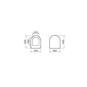 Сиденье для унитаза Zentrum 94-003-009 с микролифтом белый-фото2