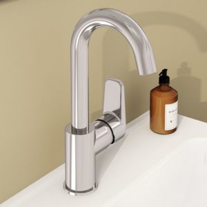 Смеситель для раковины Flow Soft A43160EXP цвет хром-фото2