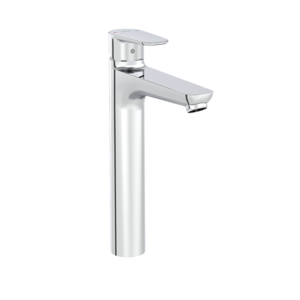 Смеситель для раковины высокий Flow Soft A43010EXP цвет хром-фото1