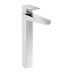 Смеситель для раковины высокий Root Square A42733EXP цвет хром-фото1