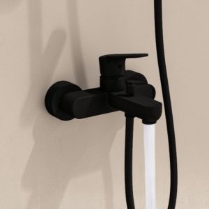 Смеситель для ванны Root Round A4272536EXP цвет матовый черный-фото2