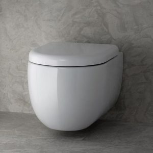 Унитаз подвесной Liquid 7321B403-0075 безободковый белый-фото2