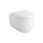 Унитаз подвесной Liquid 7321B403-0075 безободковый белый-фото1