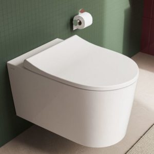 Унитаз подвесной Nest 7870B403-0075 безободковый белый-фото2
