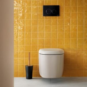 Унитаз подвесной Plural 7830B420-0075 безободковый матовый тауп-фото2