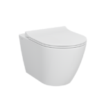 Унитаз подвесной Sanibelle 7551B003-0075 безободковый белый-фото1