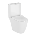 Унитаз с бачком Sento 9830B003-7204 безободковый белый микролифт-фото1