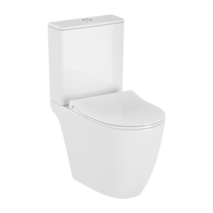Унитаз с бачком Sento 9830B003-7204 безободковый белый микролифт-фото1