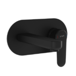 Встроенный смеситель для раковины Root Round A4272136EXP цвет матовый черный-фото1