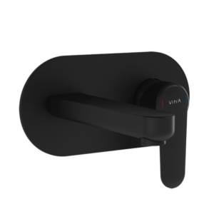 Встроенный смеситель для раковины Root Round A4272136EXP цвет матовый черный-фото1
