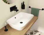 Встроенный смеситель для раковины Root Square A4273836EXP цвет матовый черный-фото4