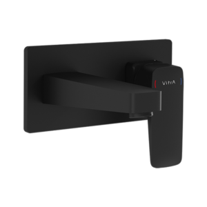 Встроенный смеситель для раковины Root Square A4273836EXP цвет матовый черный-фото1