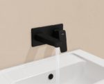 Встроенный смеситель для раковины Root Square A4273836EXP цвет матовый черный-фото5