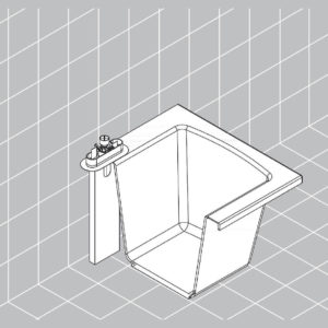 Детали скрытые для ванны_душа sBox Скрытая часть sBox для ванны монтаж на край ванны или плитку 13560180-фото2