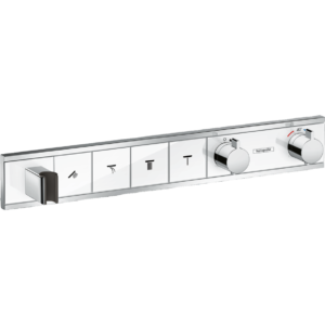 RainSelect Смеситель для душа с двумя рукоятками 4 функции белый_хром 15357400-фото1