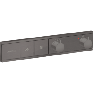 RainSelect Смеситель для душа 2 функции шлифованный черный хром 15380340-фото1
