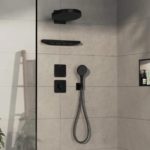 Термостат hansgrohe ShowerSelect Comfort Q для скрытого монтажа 15588670 матовый черный-фото4