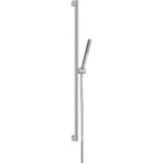 Душевой гарнитур hansgrohe Pulsify S 100 1jet EcoSmart со штангой 90 см 24382000 хром-фото1