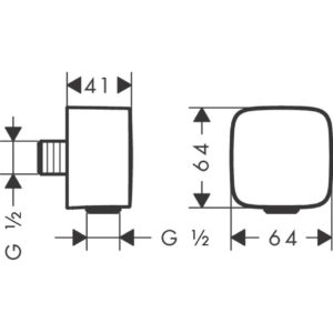 Шланговое подсоединение с клапаном обратного тока 26457700-фото2