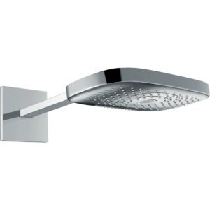 Верхний душ hansgrohe Raindance Select E 300 3jet с настенным кронштейном скрытого монтажа 26468000 хром-фото1