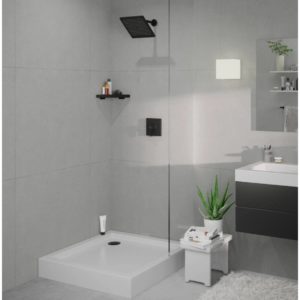 Верхний душ hansgrohe Crometta E 240 1jet 26726670 матовый черный-фото3