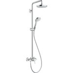 Душевая система hansgrohe Croma Select S 180 2jet со смесителем для душа 27255400 белый_хром-фото1