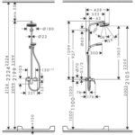 Душевая система hansgrohe Crometta 160 1jet со смесителем для душа 27266400 белый_хром-фото3